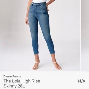 Denim Forum Lola High Rise